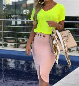 Blusa Neon Básica