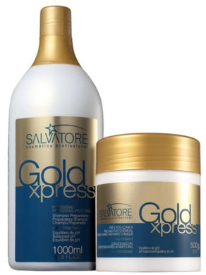 Kit gold xpress salvatore sh e masc.