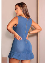 Carregar imagem no visualizador da galeria, Vestido Jeans Beatriz