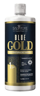 Salvatore Progressiva Blue Gold Shampoo - Passo 