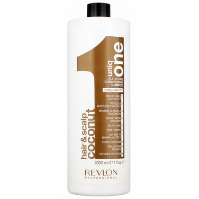 Revlon UniqOne All in One Coconut Hair & Scalp Conditioning Shampoo Professional 1000 ml