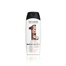 Carregar imagem no visualizador da galeria, Revlon UniqOne All in One Coconut Hair &amp; Scalp Conditioning Shampoo Professional 300 ml