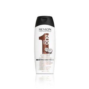 Revlon UniqOne All in One Coconut Hair & Scalp Conditioning Shampoo Professional 300 ml