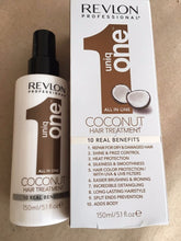 Carregar imagem no visualizador da galeria, Revlon UniqOne Coconut All in One  Hair Treatment Professional 150 ml