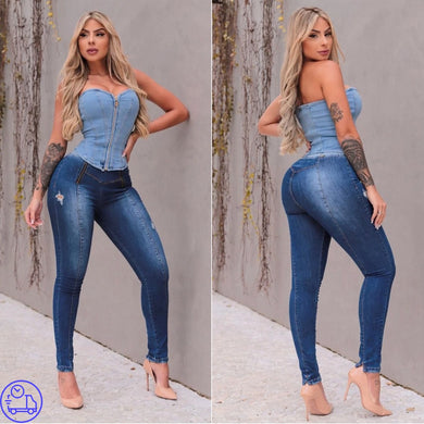 Cropped Jeans Délia