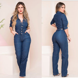 Macacão Jeans Pilar