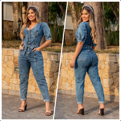 Macacão Jeans Kika