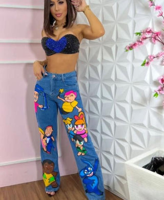 Conjunto Jeans Animação