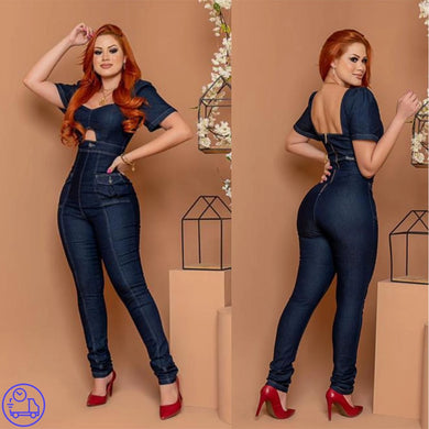 Macacão Jeans Marli