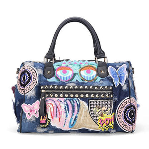 Bolsa Jeans Monsters # CYP0091.2124