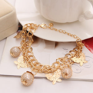 Pulseira Gold Butterfly # SL023A.7585